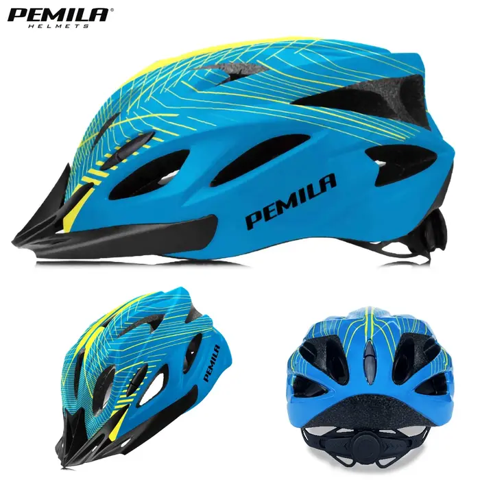 Casque de vélo de montagne ultraléger à rayures avec pare-soleil, casque de vélo VTT DH, sports de p