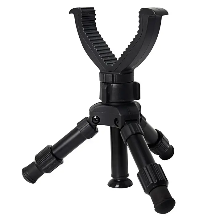 Trépied pour pistolet de chasse, Support de fusil réglable, Support de sol pour pratique en plein ai