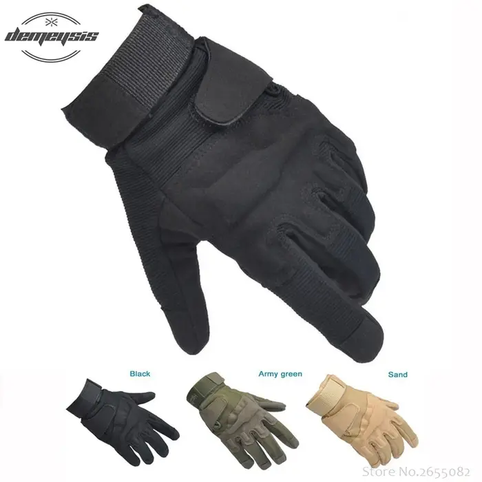 Gants tactiques Special Force mi-doigts/pleins doigts pour chasse, sports outdoor et airsoft - Protection optimale