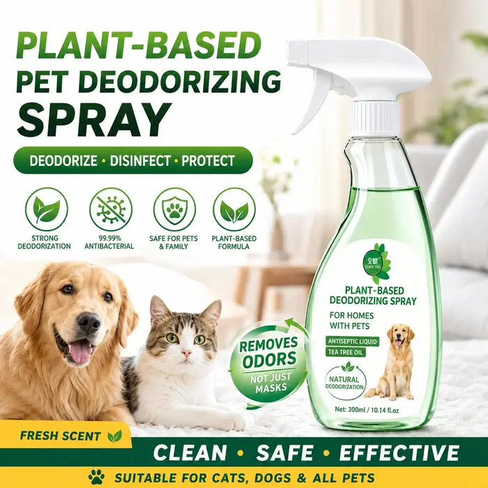 Spray de stérilisation pour animaux de compagnie (chats et chiens) – Spray de nettoyage général pour