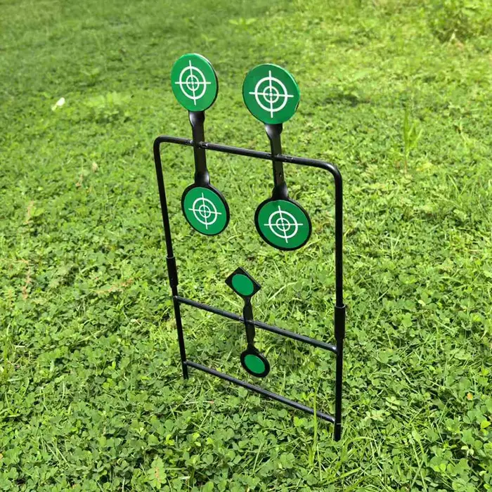 Cible de tir ronde cousue à double couche (convient à une utilisation intérieure et extérieure), idéale pour la pratique de la fronde.