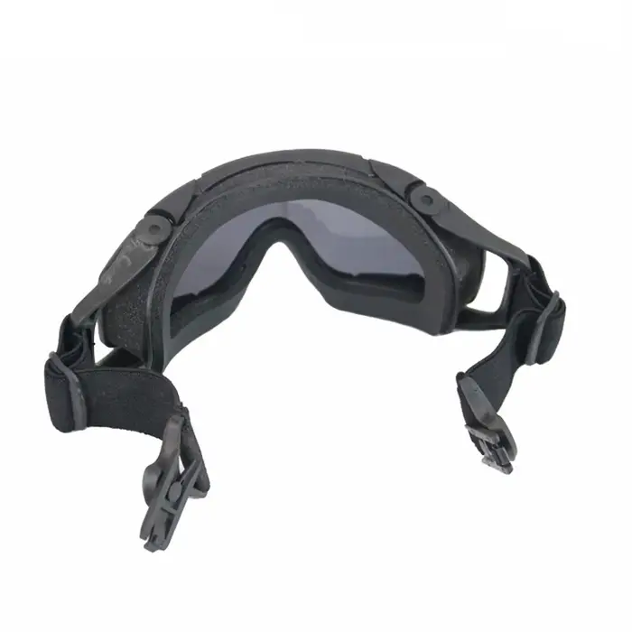 Lunettes balistiques TAK YIYING anti-buée pour chasse airsoft - Protection oculaire casque intégré vision claire