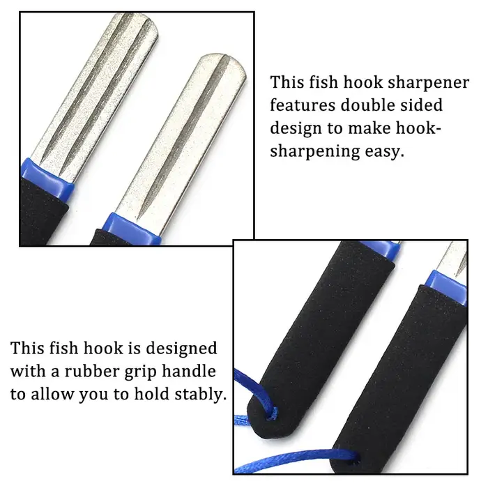 Accessoires de pêche à la carpe pour fabriquer des hameçons plus tranchants pour plate-forme