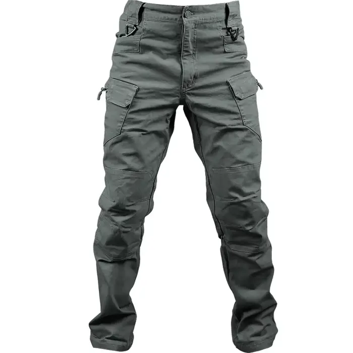 Pantalon tactique militaire 100% coton stretch pour homme - Chasse randonnée camping cargo gothique