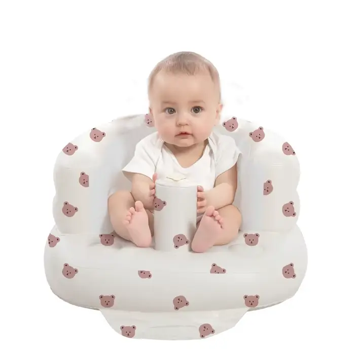 Siège gonflable pour bébés de 3 à 36 mois, canapé pour enfants à pompe à Air intégrée, siège gonflab