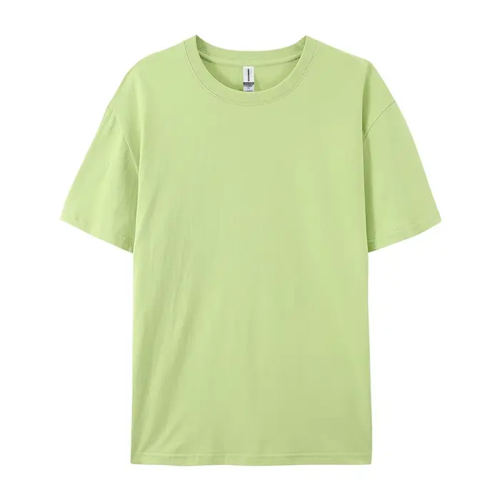 T-shirts 100% coton pour hommes et femmes, manches courtes, tendance de la mode, vêtements décontrac