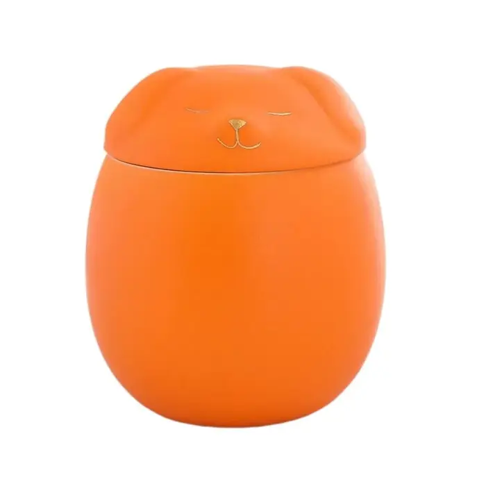Urne funéraire en céramique pour animaux de compagnie, boîte de rangement de cendres mignonnes de 20
