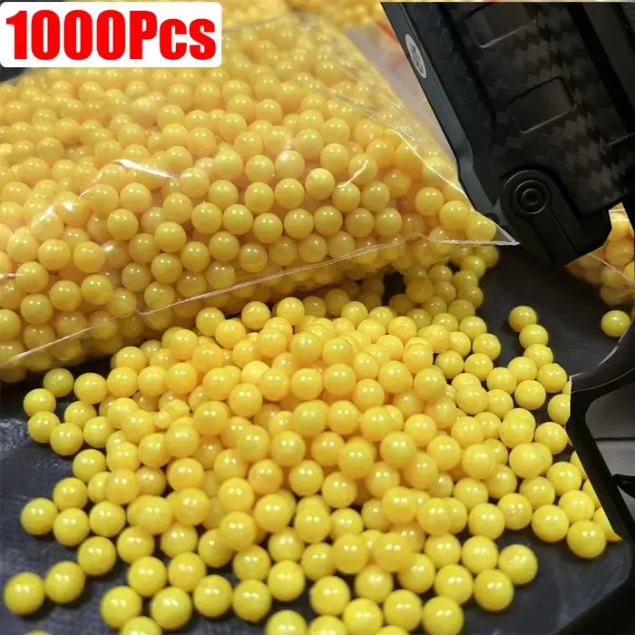 1000 pièces/paquet Airsoft BB balles Paintball 0.12g 6mm BBs balles Strikeball plastique munitions c