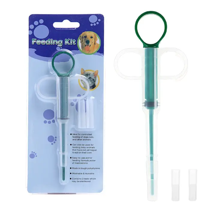 Distributeur de médicaments pour animaux de compagnie, seringue pour chat, tireur de pilules, distri