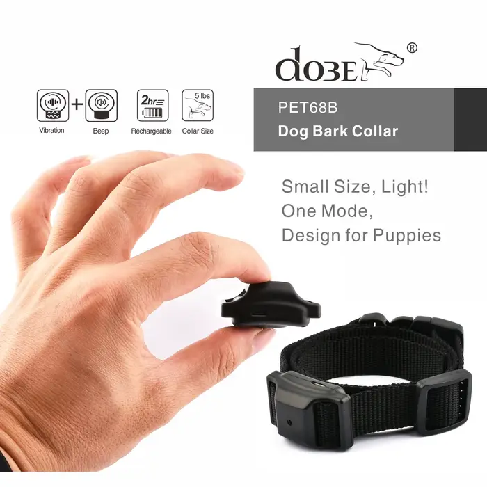 Collier anti-aboiement pour chien
