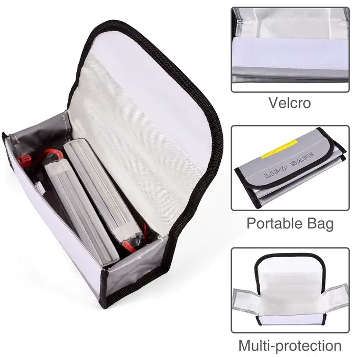 Lipo Guard-Sac de sécurité pour batterie, arrang, pour voiture RC, importateur 24.com, stockage de v