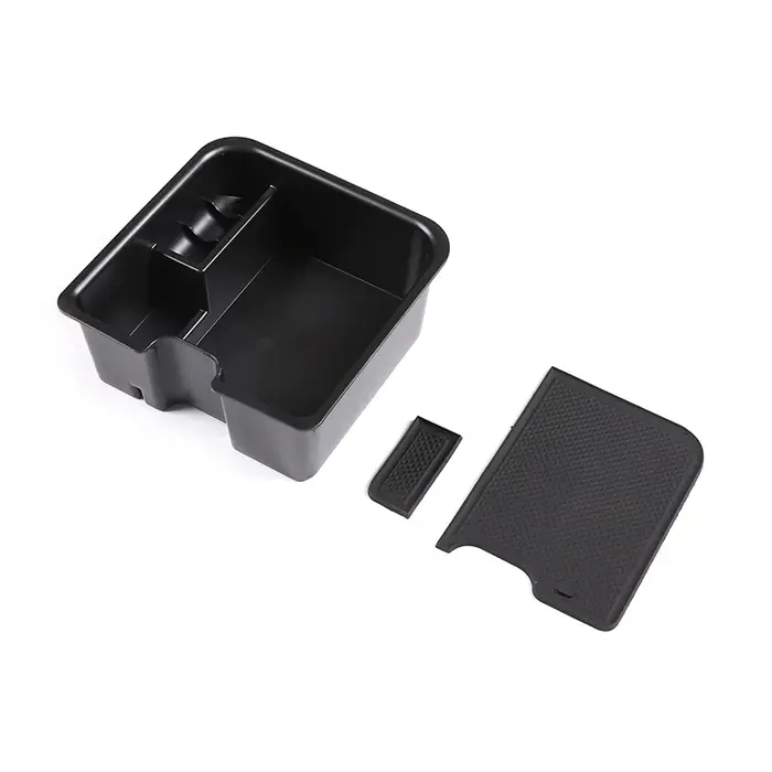 Accoudoir de Console centrale de voiture en plastique ABS, boîte de rangement pour Land Rover Discov