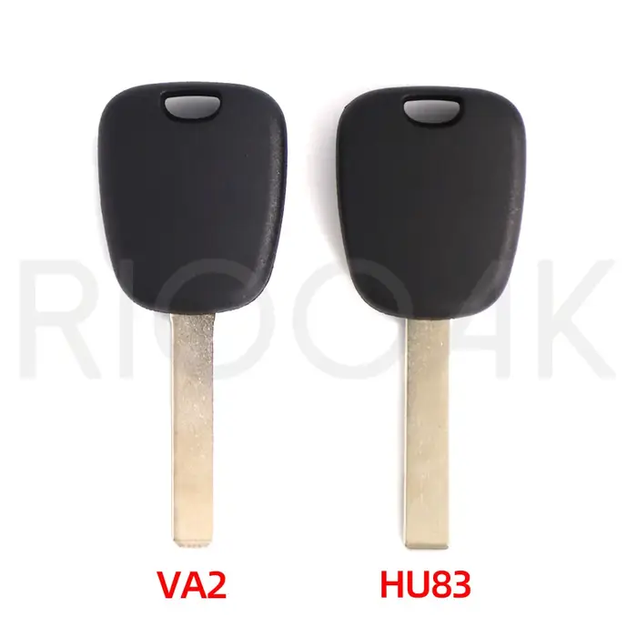 Coque de clé de voiture transpondeur, 10 pièces, pour Peugeot 106 107 307 207 306 406, citroën C2 C3