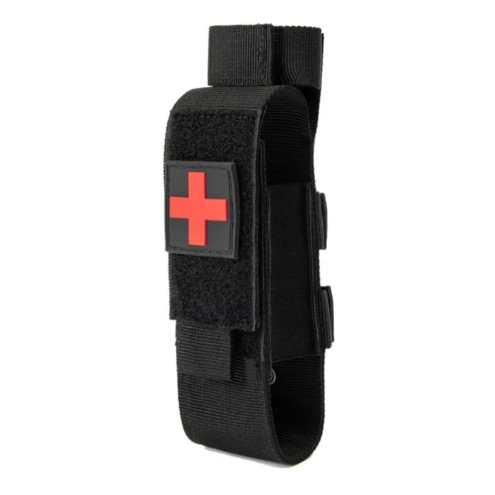 Porte-tourniquet tactique Molle, étui portable pour équipement de premiers secours militaire et poch