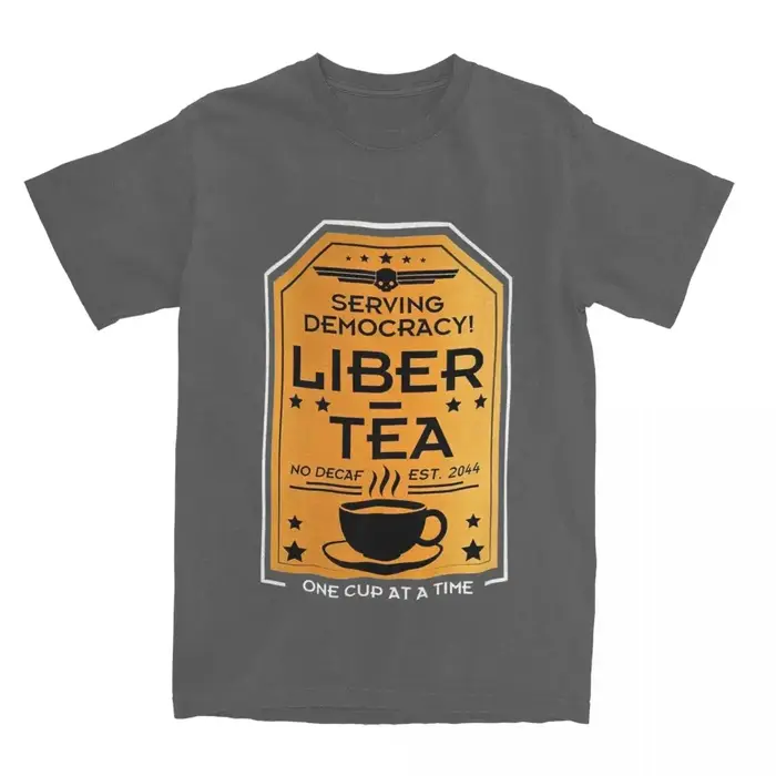 Vêtements pour hommes en coton Awesome Cup of Liber-Tea