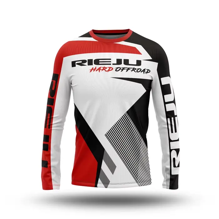 Rieju petit haut chemises à manches longues moto tout-terrain VTT vêtements vélo moto descente T-shi