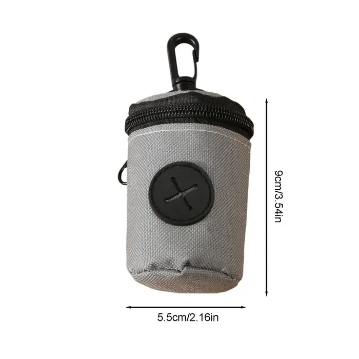 Distributeur portable de sacs à déjections canines – Luxe et élégance pour l'hygiène des animaux de 