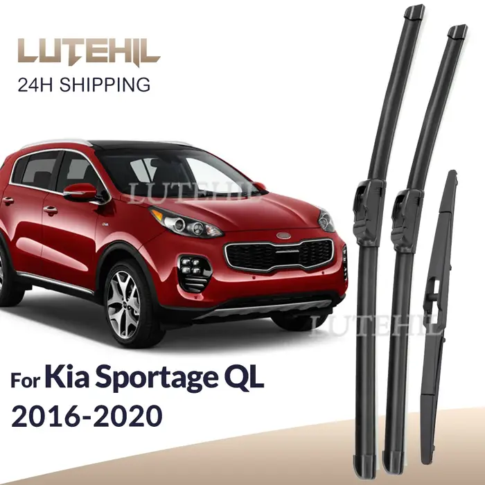 Pour Kia Sportage QL 2016-2020 2017 2018 2019 essuie-glace avant et arrière balais d'essuie-glace pa