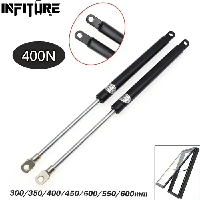 2 pièces 400N 300-600mm voiture entretoises à gaz capot capot coffre hayon choc ascenseur jambe de f