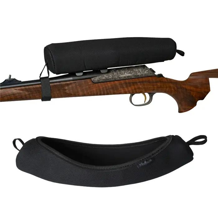 Tourbon-Juste de protection pour fusil de chasse et tireur d'élite, étanche, en néoprène, noir, acce