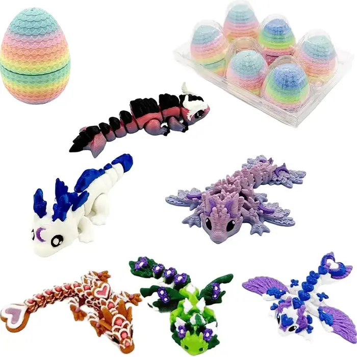 Paquets d'œufs de Dragon Mystère 2025 Nouveau Classique Post-Moderne Décoration Intérieure Occasions Sp