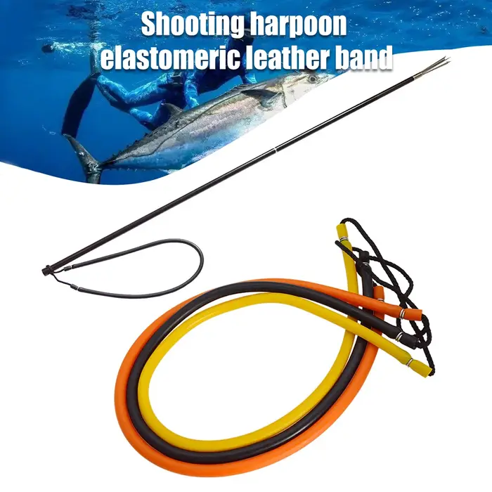 Bandes élastiques NovaSphere en latex naturel pour chasse sous-marine et pêche sous-marine, idéal pour plongeurs et chasseurs sous-marins