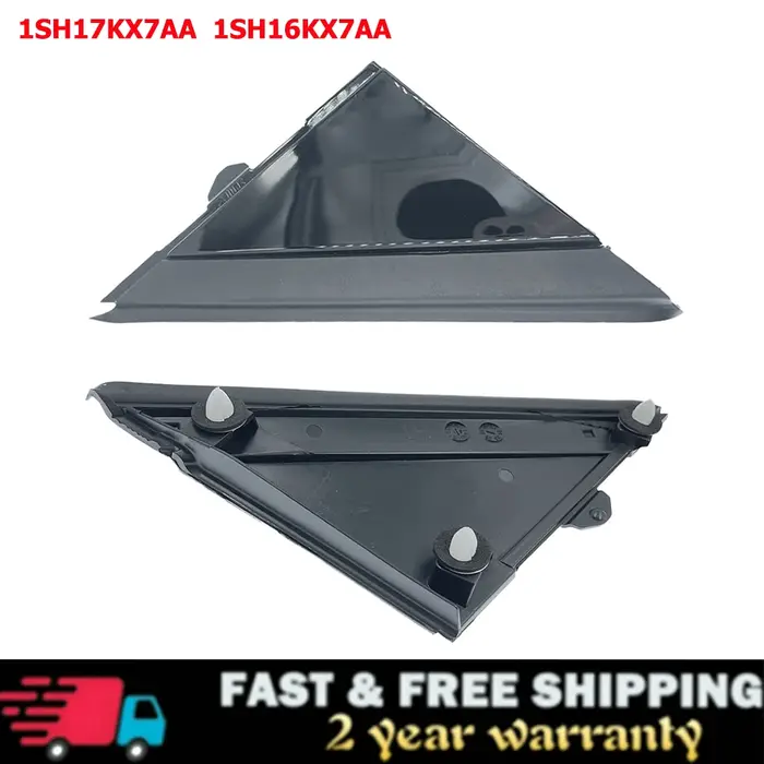 Couvercle de plaque triangulaire de miroir de porte moulage pour FIAT 500 2012 – 2017, couvercle de 