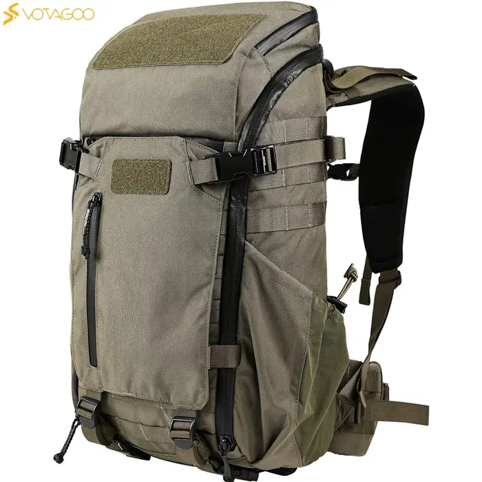 Sac à dos de chasse VOTAGOO avec système de transport pour fusil et arc, cadre en aluminium personna