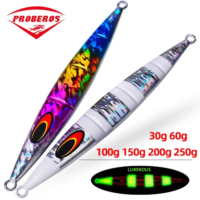 30g 60g 100g 150g 200g 250g pêche en bateau en haute mer sardine curseur gabarits leurre longue fonte métal gabarit