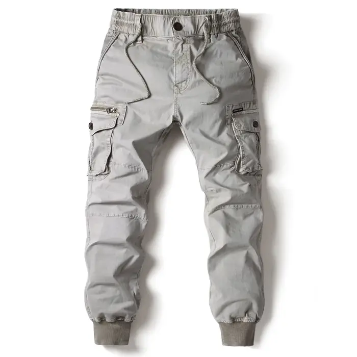 Pantalon militaire cargo homme jogging coton grande taille chasse streetwear travail extérieur
