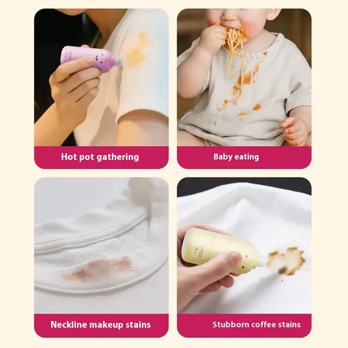 Stylo dissolvant de taches instantané puissant pour vêtements blancs, stylo dissolvant de taches Portable pour la maison, artefact Anti-absorbant sans eau pour enlever l'huile
