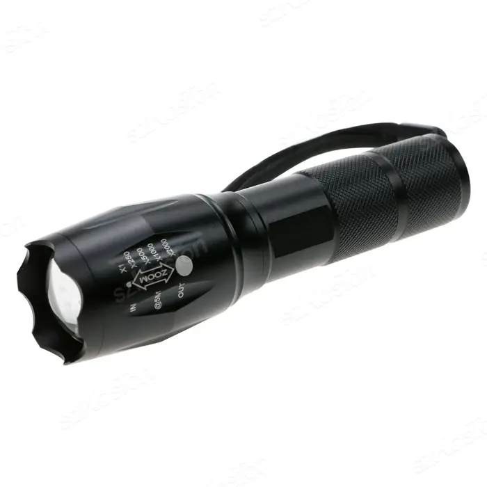 XML T6 lampe de poche LED Portable télescopique torche tactique lanterne lampe de poche tactique Zoo