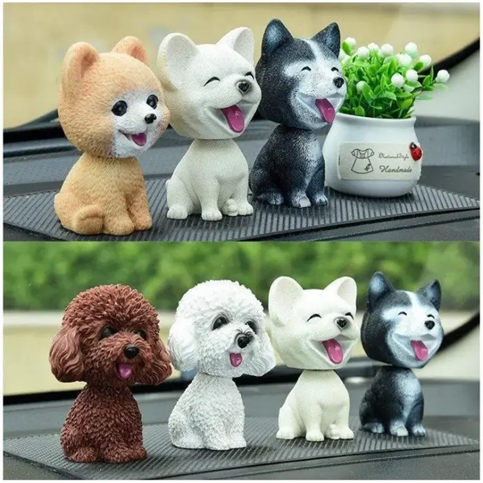 Husky – ours en peluche poméranienne de 9cm