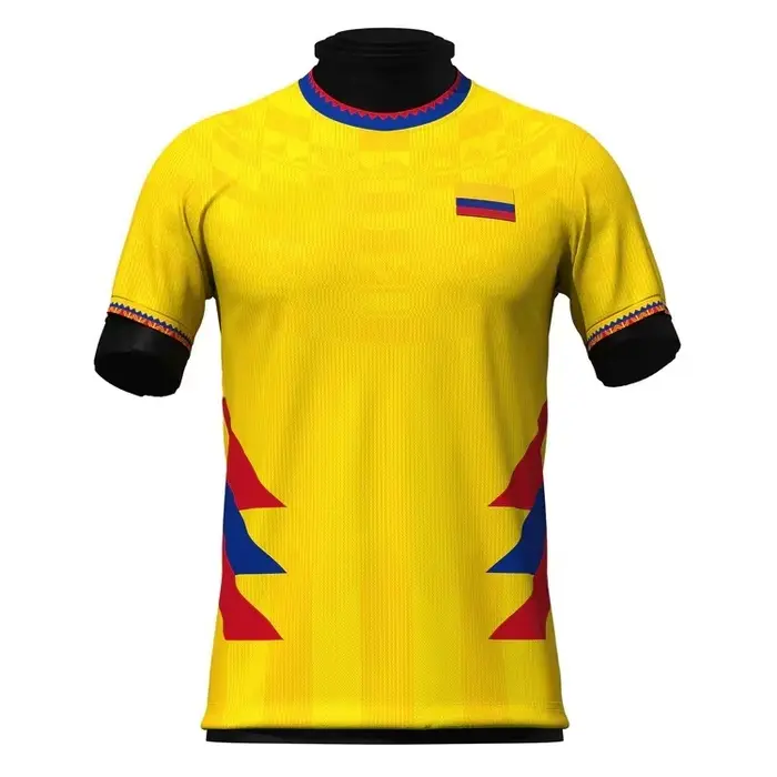Maillot Concept Créatif Événements de Football Columbia 2026 – T-shirt Décontracté d'Été Imprimé en 