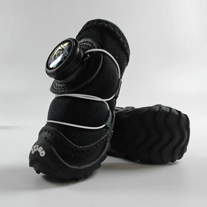 Chaussures d'hiver pour animaux de compagnie, chaussures chaudes en polaire pour chiots, bottes de n