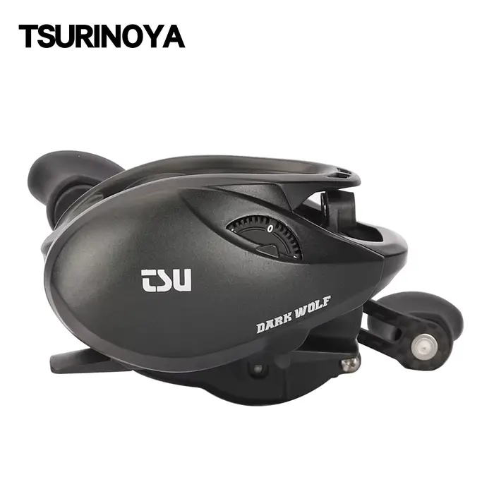 TSURINOYA – moulinet de pêche Baitcasting ultraléger 135g, 6.1g, Dark Wolf 50S 7.1:1, bobine peu pro