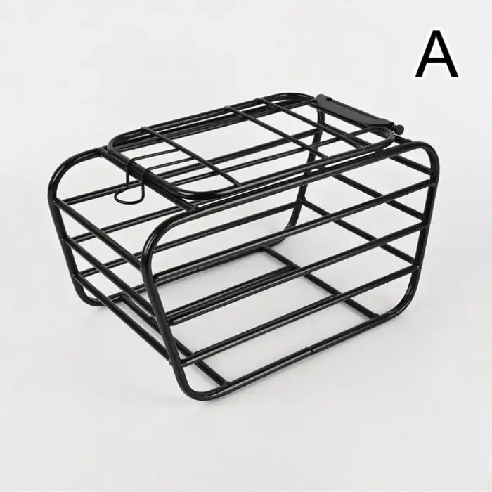 Panier de vélo 2-en-1 pour chien, pour porte-bagages arrière, panier de transport pour animaux de co
