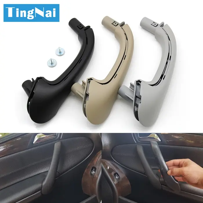 Poignée de traction de porte de remplacement, accessoires d'intérieur de voiture améliorés, 3 couleu
