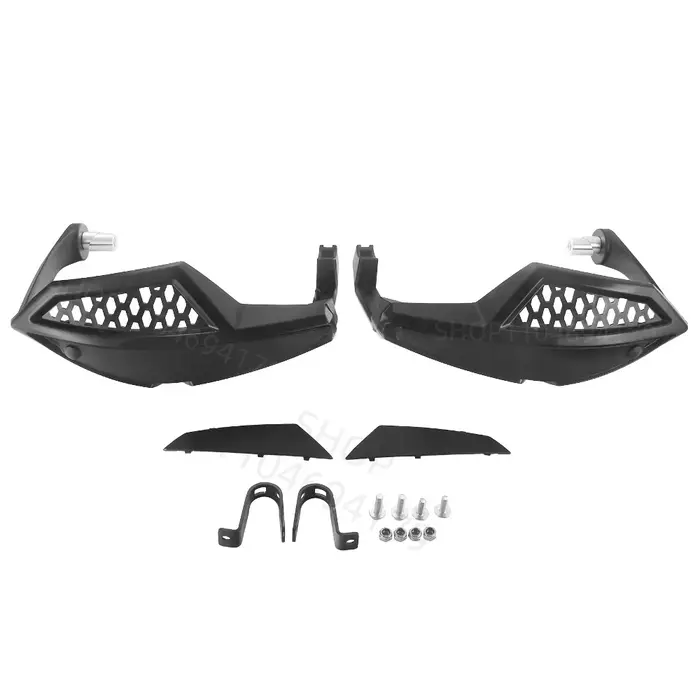 Garde-main ATV Protection de guidon Déflecteur de Vent Kit de Montage Compatible avec Can-Am Outlander Occasions Spéciales Aventuriers