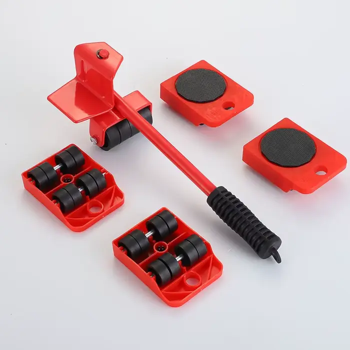 Ensemble de rouleaux de Transport mobiles pour meubles, retrait, levage, ensemble d'outils mobiles, 