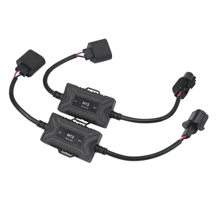 Décodeur d'erreur d'ampoule Anti-scintillement LED Canbus H4 H7 H11 H13 9005/9006/9012, adaptateur d