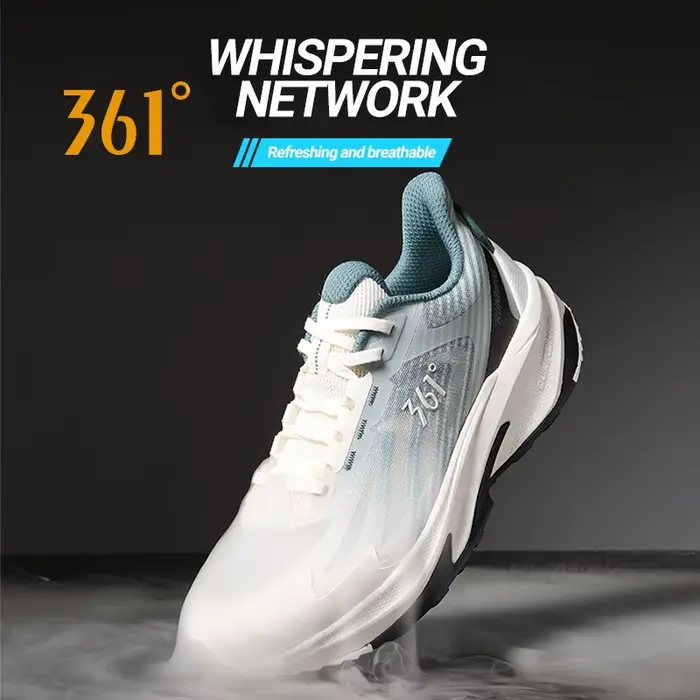 361 degrés Yushan SE hommes chaussures de course équilibré respirant maille léger amorti Jogging con