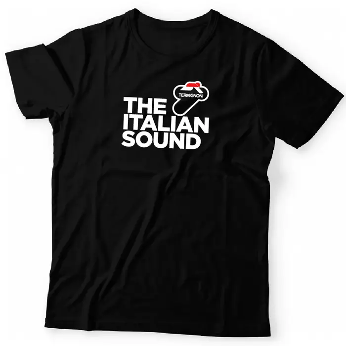 T-shirt classique avec logo de marque japonaise de modification de moto