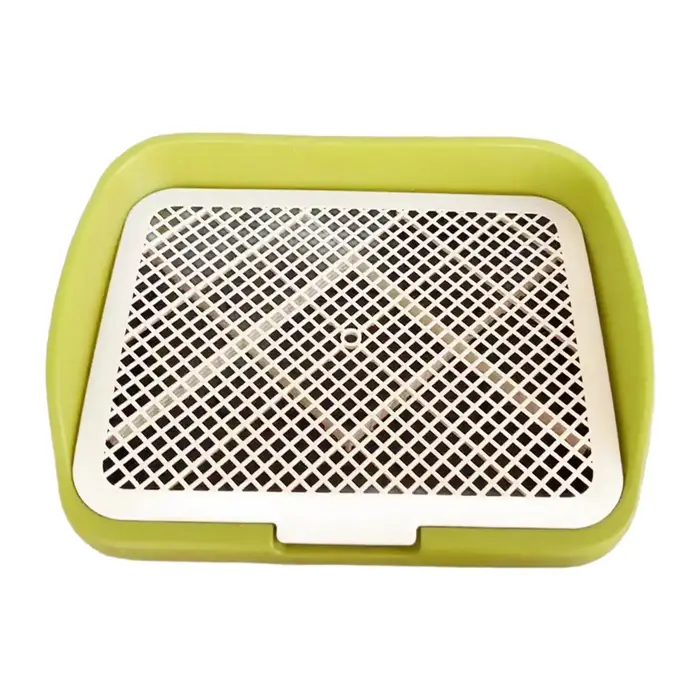 Bac à litière pour chien, plateau d'entraînement, toilettes pour chiots, boîte hygiénique en Durable