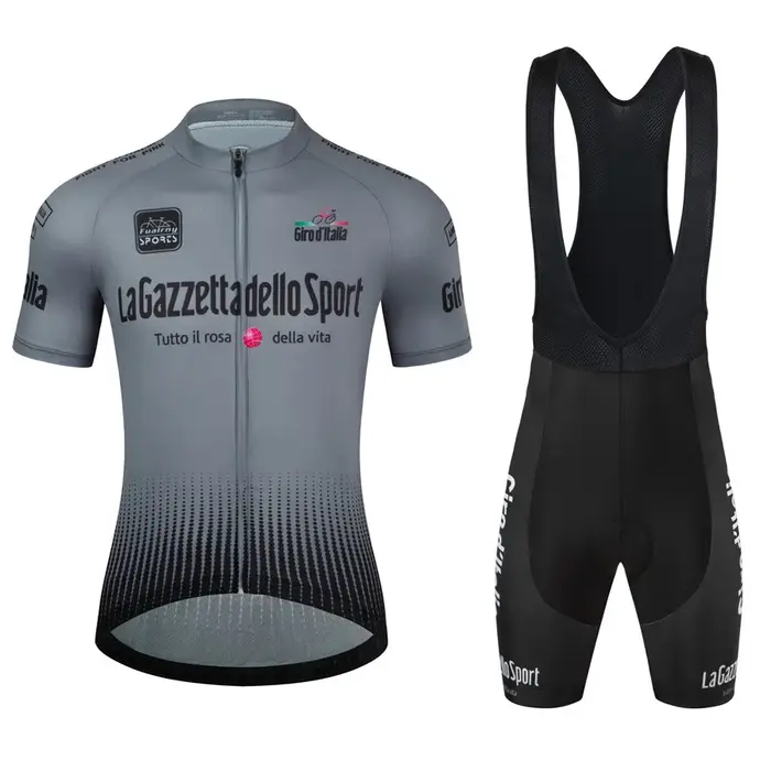 Tour d'italie vêtements de vélo maillot de cyclisme ensemble été vélo de route à manches courtes vêt