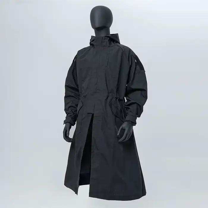 Veste tactique à capuche pour hommes, coupe-vent Long tactique, équipement de pêche d'hiver, vêtemen