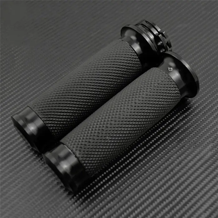 Poignées universelles pour moto, 1 ", 25mm, noires, pour Harley Touring Road King Dyna VRSC Sportste