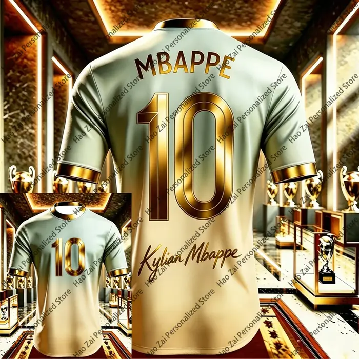 Maillot/T-shirt de football édition spéciale Mbappé 2026