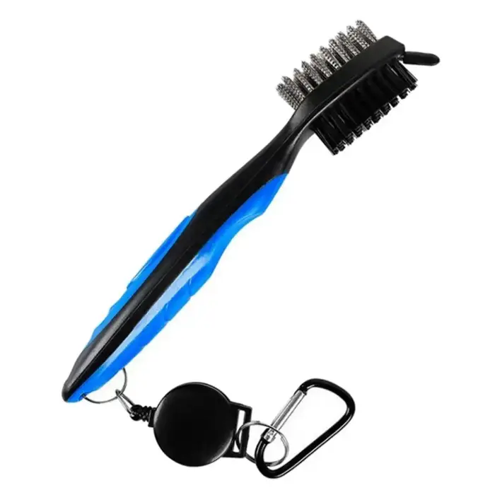 Brosse de nettoyage de Club de Golf, brosse de nettoyage de rainures de Golf, Putter de Golf à 2 côt