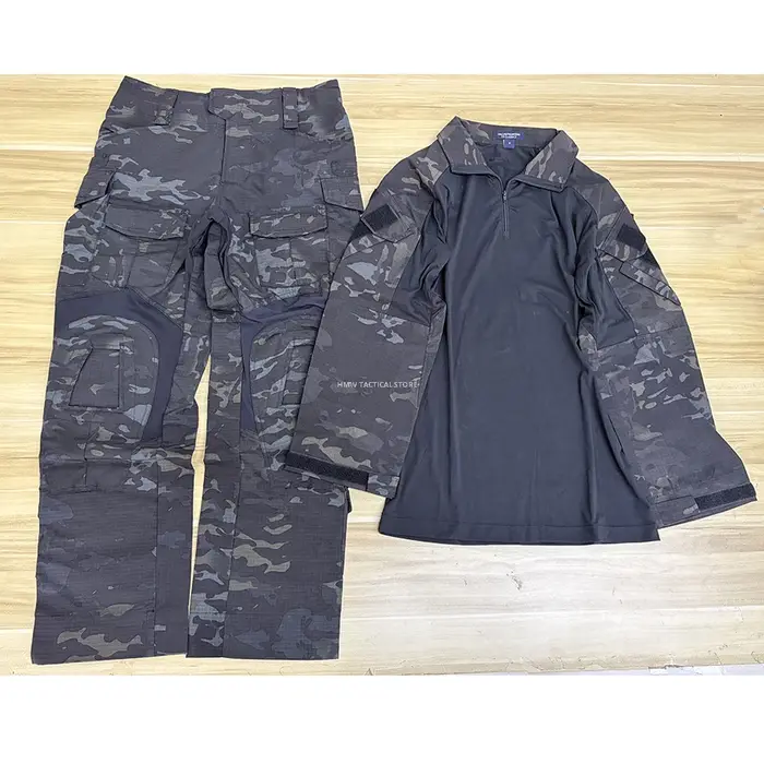 Combinaison tactique Gen3 Frog Suit camouflage Dark Night multi-terrain pantalon combat ensemble chasse professionnelle